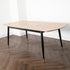 Native Home Lifestyle Light Oak Cambridge Dining Table With 6 Chairs